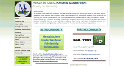 Desktop Screenshot of memphisareamastergardeners.org